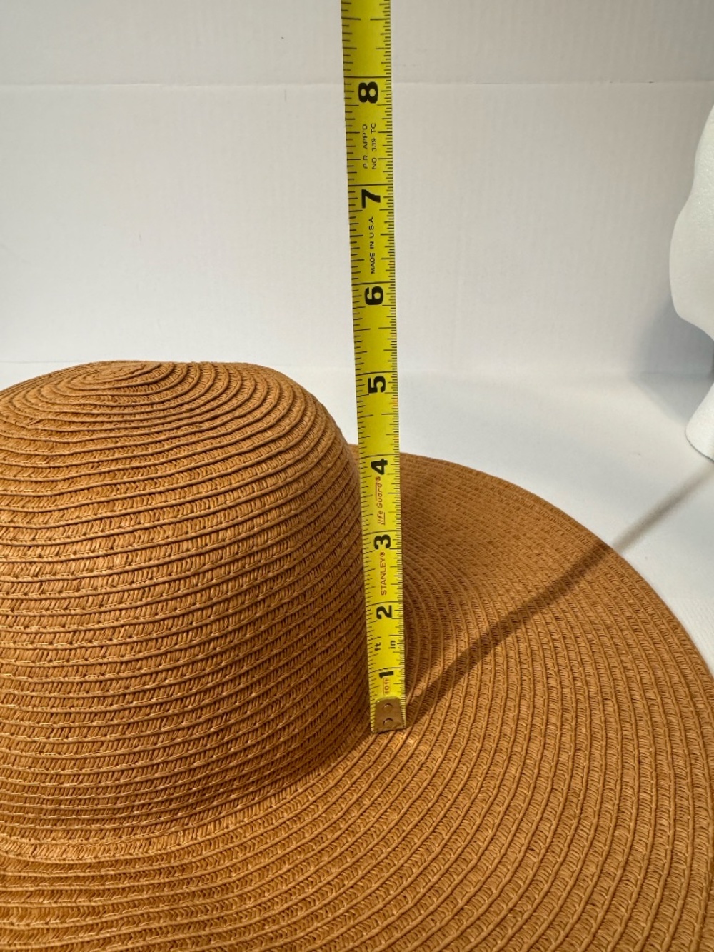 J. Crew Camel Wide Brim Floppy Sun Hat Packable Beach & Resort Hat - Picture 7 of 8